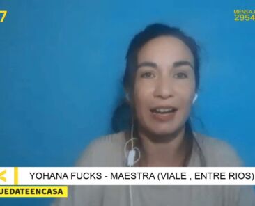 Yohana Fucks, la maestra que le escribió la carta a Messi en Millennials. (Demo)